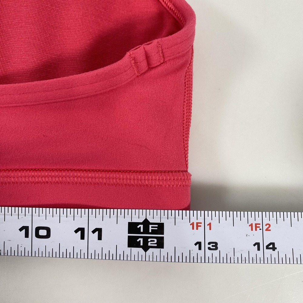 Lululemon Sports Bra Womens 8 Pink Strappy Racerback Yoga Activewear Athletic - Picture 6 of 8